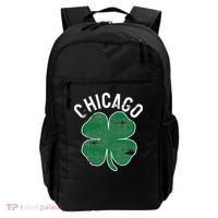 Chicago Shamrock St. Patrick's Day Saint Paddy's Irish Backpack thumb 0