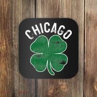 Chicago Shamrock St. Patrick's Day Saint Paddy's Irish Coaster thumb 0