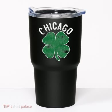 Chicago Shamrock St. Patrick's Day Saint Paddy's Irish Tumbler