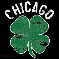 Chicago Shamrock St. Patrick's Day Saint Paddy's Irish Mousepad thumb 1