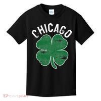 Chicago Shamrock St. Patrick's Day Saint Paddy's Irish Kids T-Shirt thumb 0