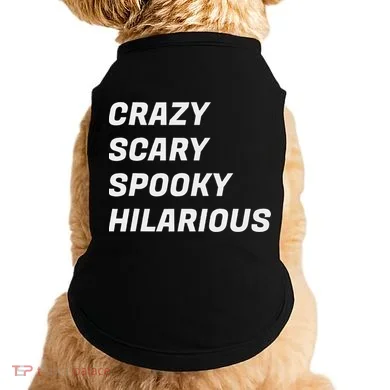 Crazy Scary Spooky Hilarious Doggie Tank