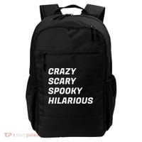 Crazy Scary Spooky Hilarious Backpack thumb 0