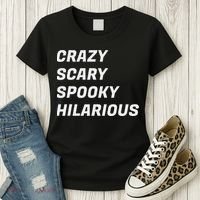 Crazy Scary Spooky Hilarious Women's T-Shirt thumb 3