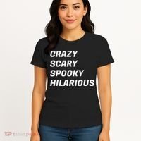 Crazy Scary Spooky Hilarious Women's T-Shirt thumb 4