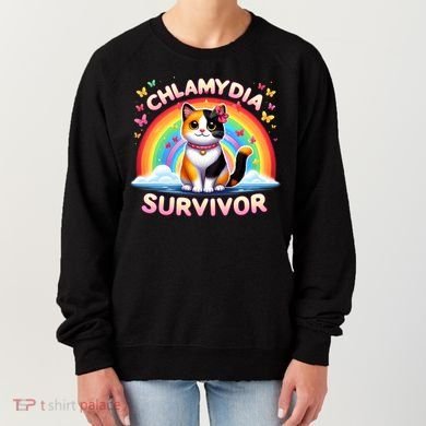 Chlamydia Survivor Sarcastic Ironic Inappropriate Women's Sweatshirt
