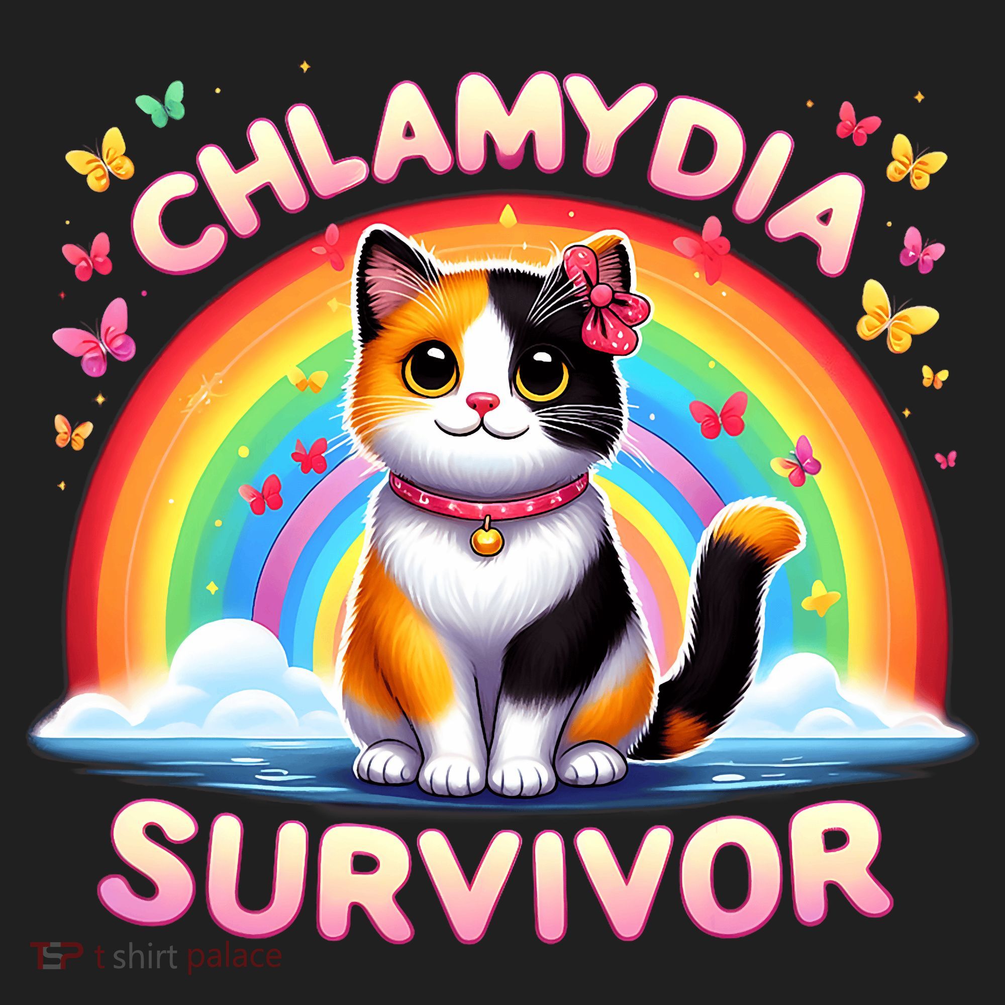 Chlamydia Survivor Sarcastic Ironic Inappropriate Beanie