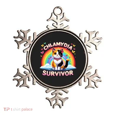 Chlamydia Survivor Sarcastic Ironic Inappropriate Ornament