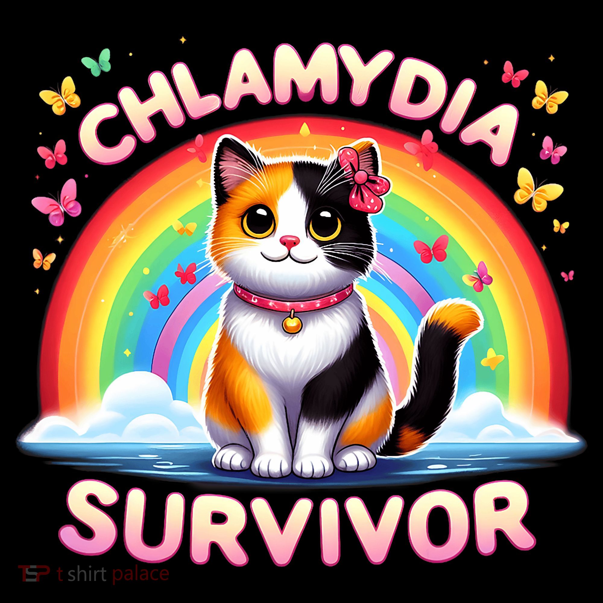 Chlamydia Survivor Sarcastic Ironic Inappropriate Baby Bodysuit