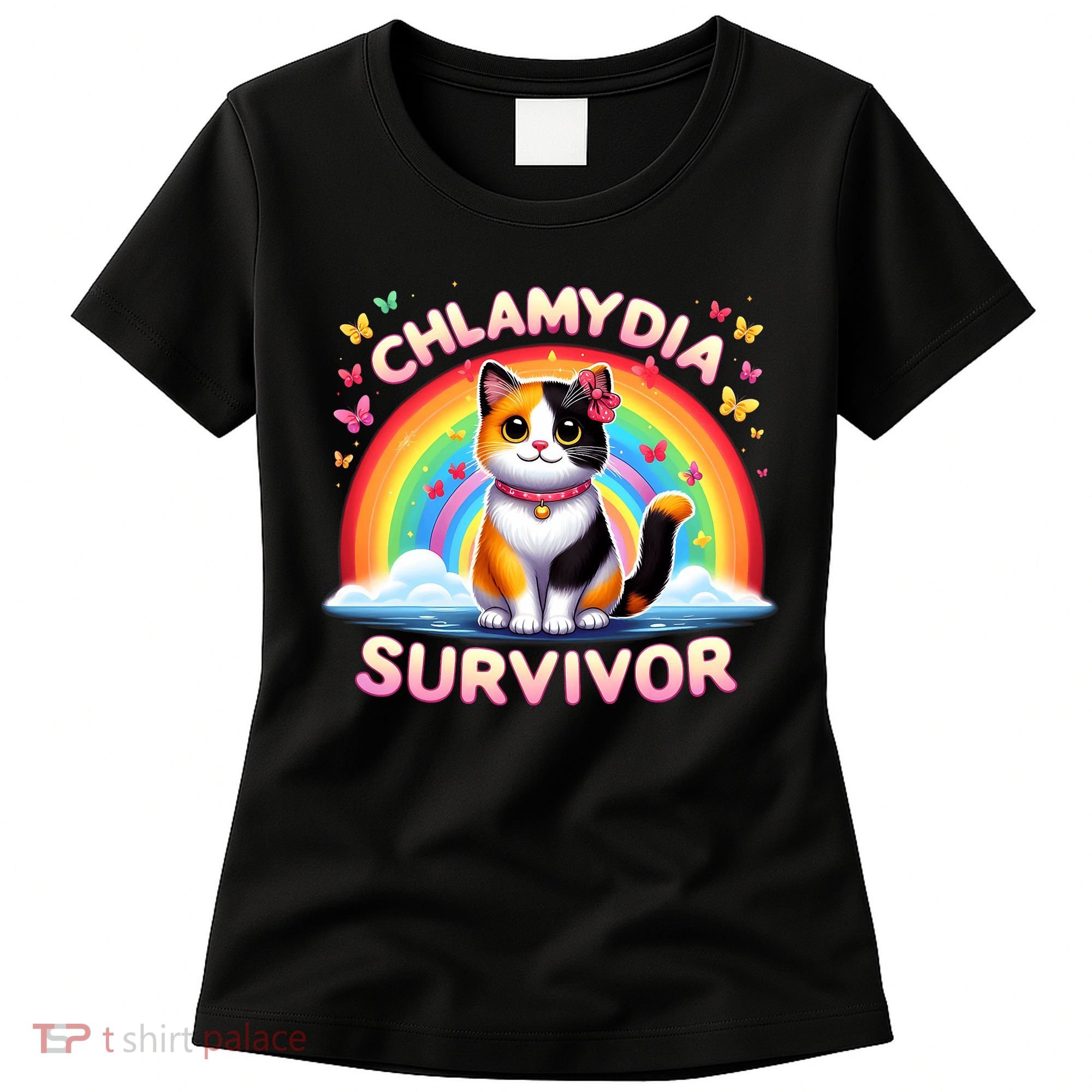 Chlamydia Survivor Sarcastic Ironic Inappropriate Women's T-Shirt
