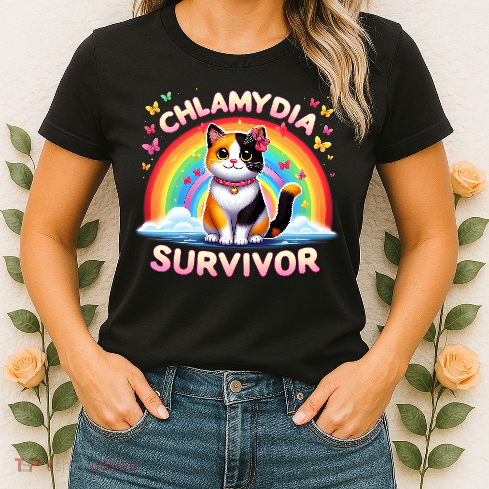 Chlamydia Survivor Sarcastic Ironic Inappropriate Women's T-Shirt
