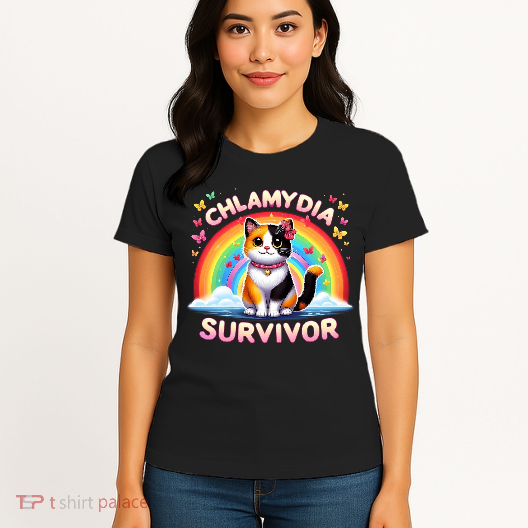 Chlamydia Survivor Sarcastic Ironic Inappropriate Women's T-Shirt