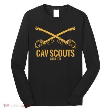 Cavalry Scouts Since 1775 Long Sleeve Shirt