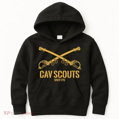 Cavalry Scouts Since 1775 Kids Hoodie