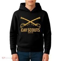 Cavalry Scouts Since 1775 Kids Hoodie thumb 4
