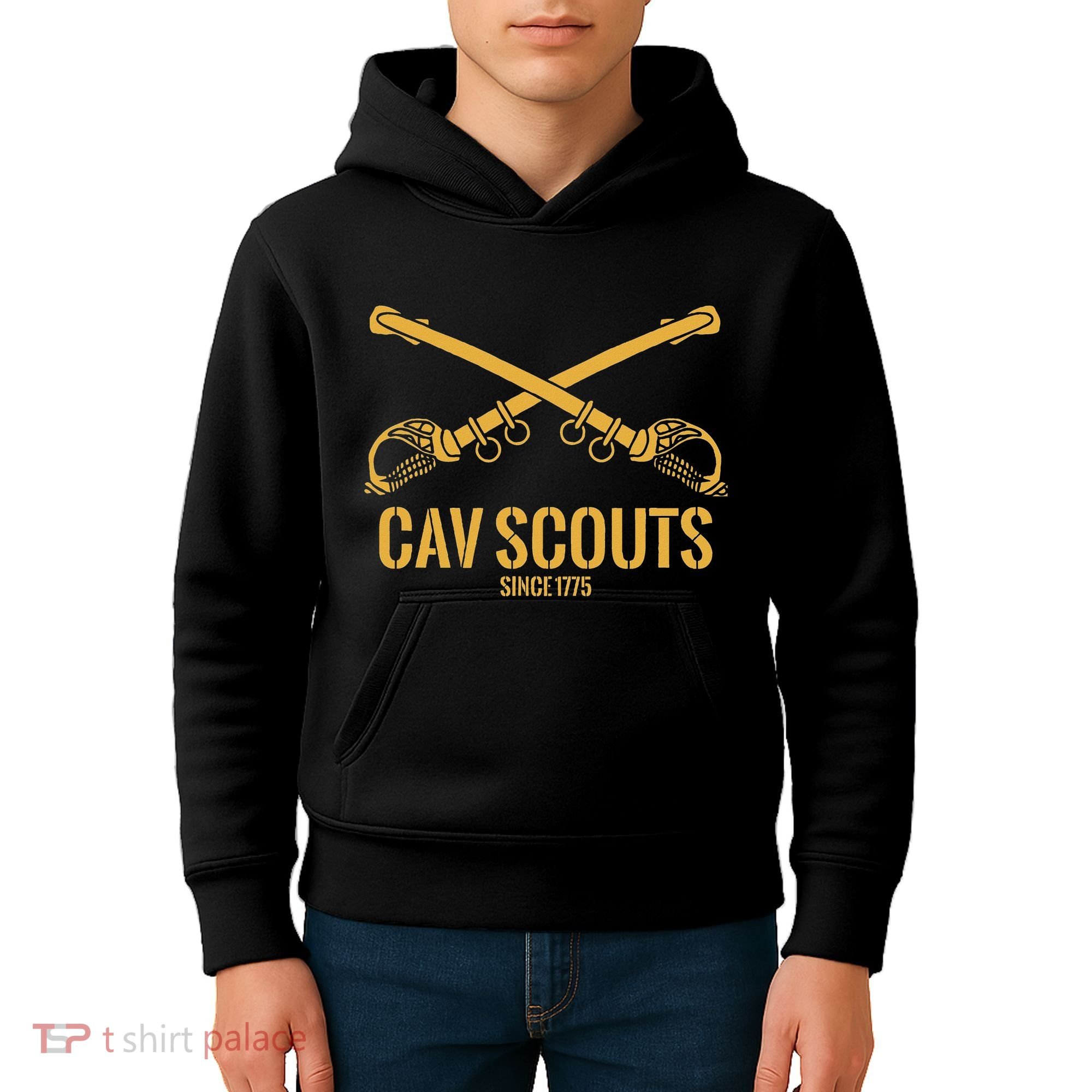 Cavalry Scouts Since 1775 Kids Hoodie