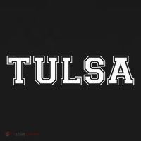 College Style Tulsa Oklahoma Sports Fan Ornament thumb 1