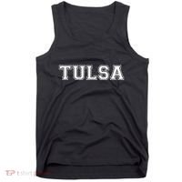 College Style Tulsa Oklahoma Sports Fan Tank Top thumb 0