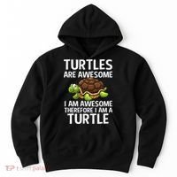 Cool Sea Turtle For Men Women Tortoise Lover Turtle Animal Hoodie thumb 0