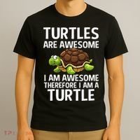 Cool Sea Turtle For Men Women Tortoise Lover Turtle Animal T-Shirt thumb 3