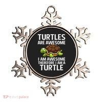 Cool Sea Turtle For Men Women Tortoise Lover Turtle Animal Ornament thumb 0