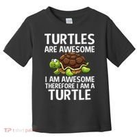 Cool Sea Turtle For Men Women Tortoise Lover Turtle Animal Toddler T-Shirt thumb 0