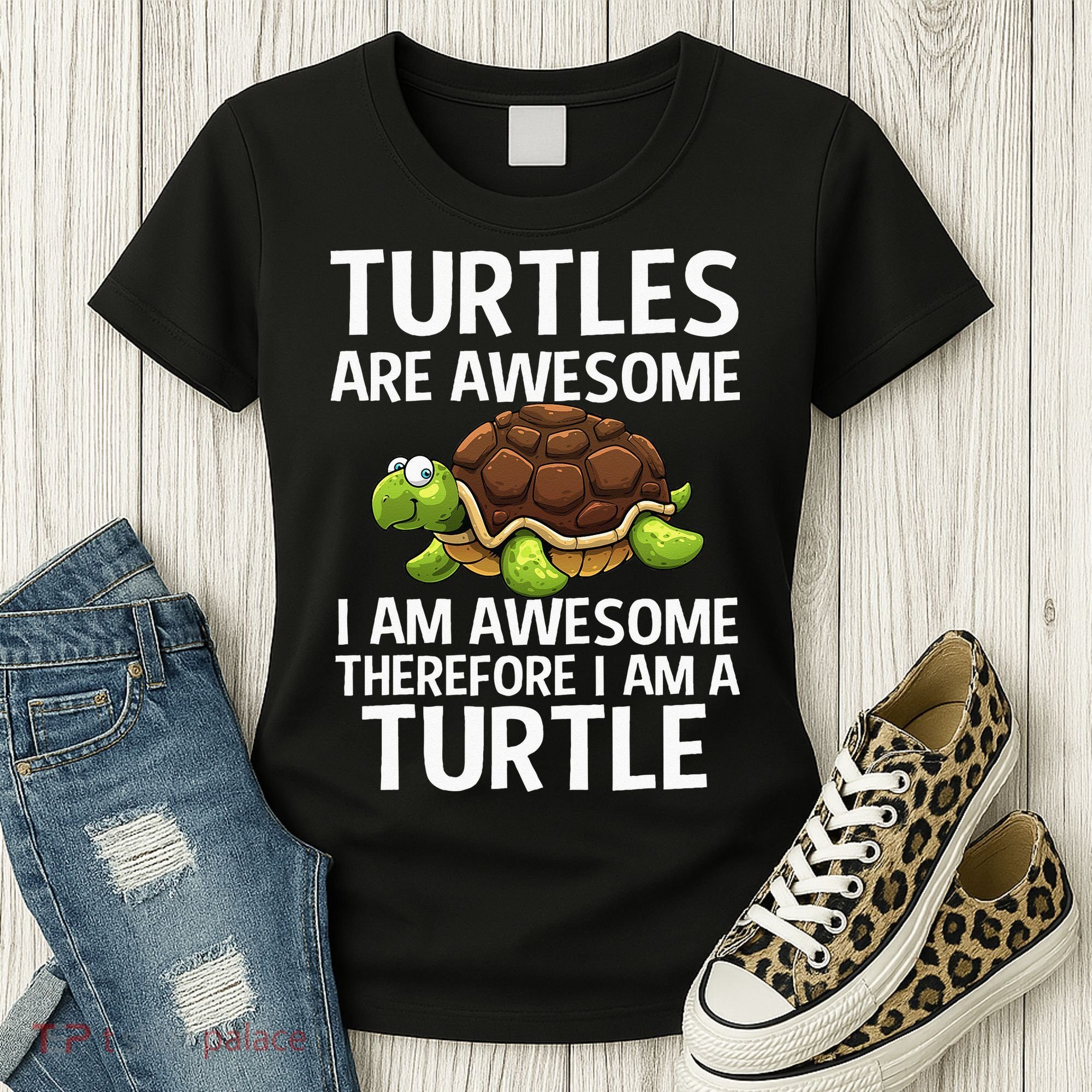 Cool Sea Turtle For Men Women Tortoise Lover Turtle Animal Women's T-Shirt