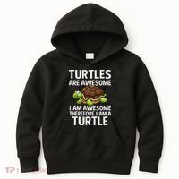 Cool Sea Turtle For Men Women Tortoise Lover Turtle Animal Kids Hoodie thumb 0