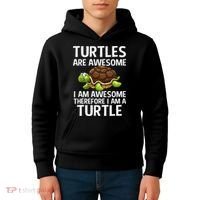 Cool Sea Turtle For Men Women Tortoise Lover Turtle Animal Kids Hoodie thumb 4
