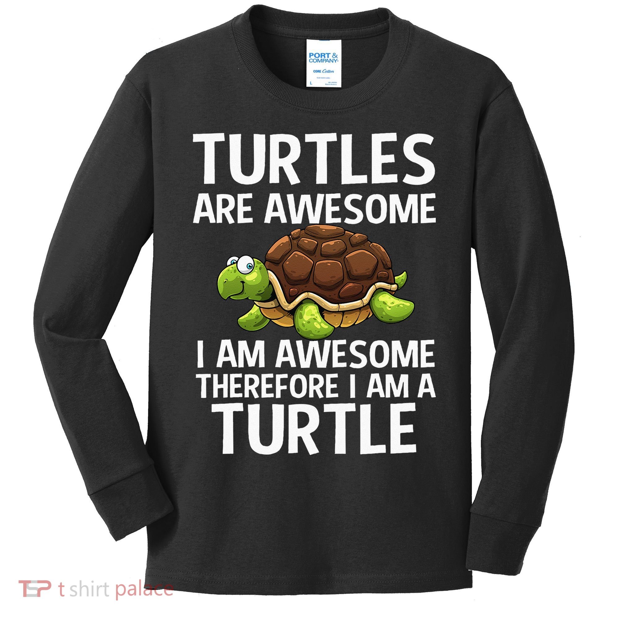 Cool Sea Turtle For Men Women Tortoise Lover Turtle Animal Kids Long Sleeve Shirt