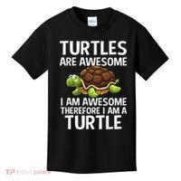Cool Sea Turtle For Men Women Tortoise Lover Turtle Animal Kids T-Shirt thumb 0