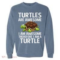 Cool Sea Turtle For Men Women Tortoise Lover Turtle Animal Garment-Dyed Sweatshirt thumb 0