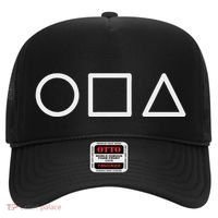 Circle Square Triangle Minimalist Symbol Hat thumb 0