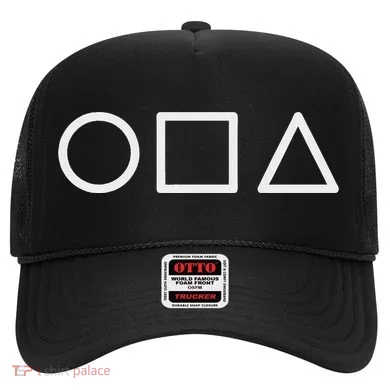 Circle Square Triangle Minimalist Symbol Hat