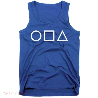 Circle Square Triangle Minimalist Symbol Tank Top