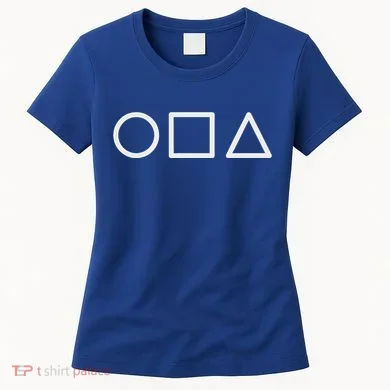 Circle Square Triangle Minimalist Symbol Women's T-Shirt