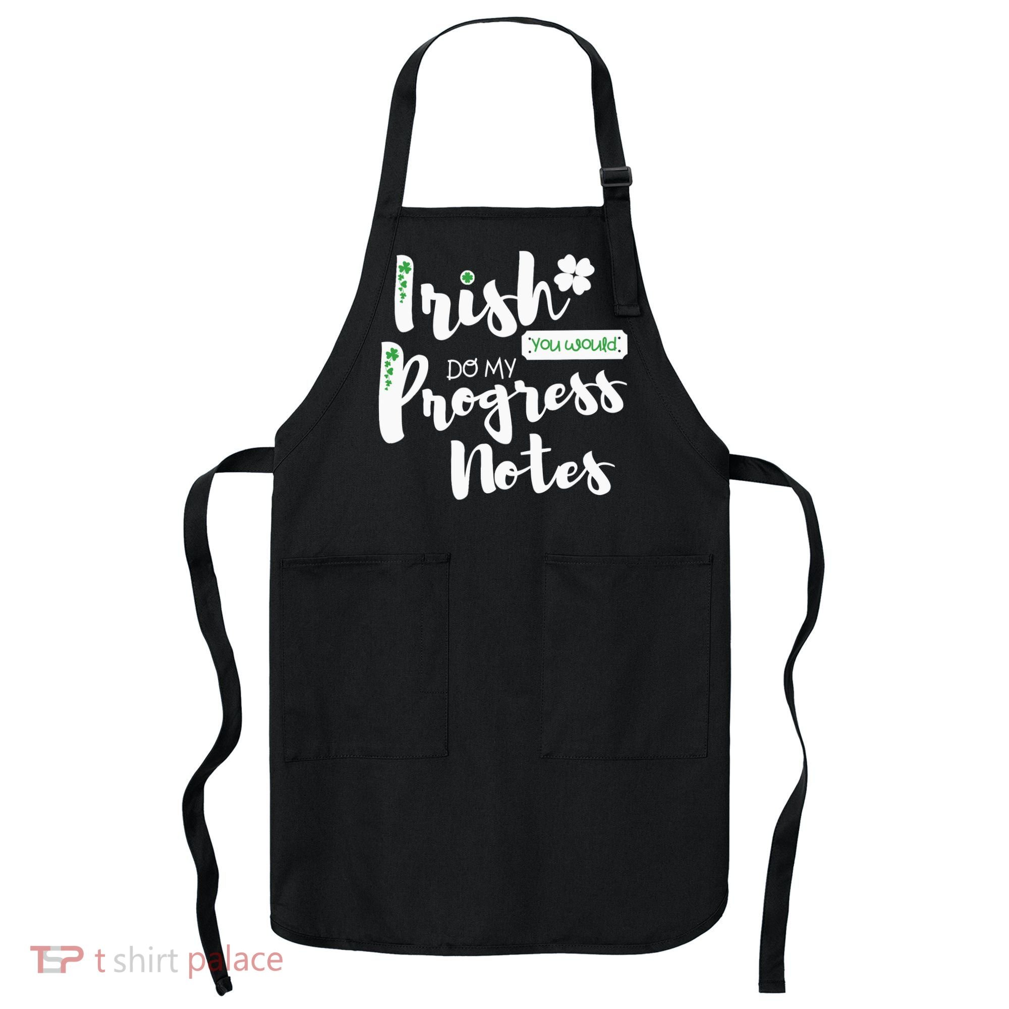 Cute Speech Therapy St. PatrickS Day Therapist Shamrock Slp Apron