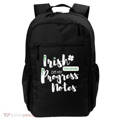Cute Speech Therapy St. PatrickS Day Therapist Shamrock Slp Backpack