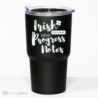 Cute Speech Therapy St. PatrickS Day Therapist Shamrock Slp Tumbler thumb 0