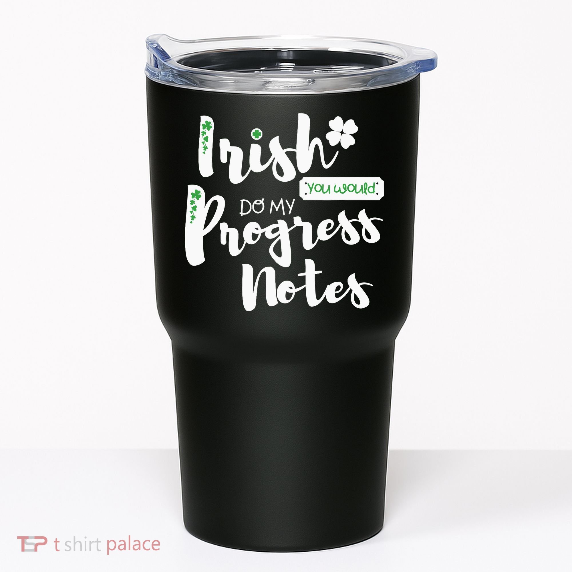 Cute Speech Therapy St. PatrickS Day Therapist Shamrock Slp Tumbler
