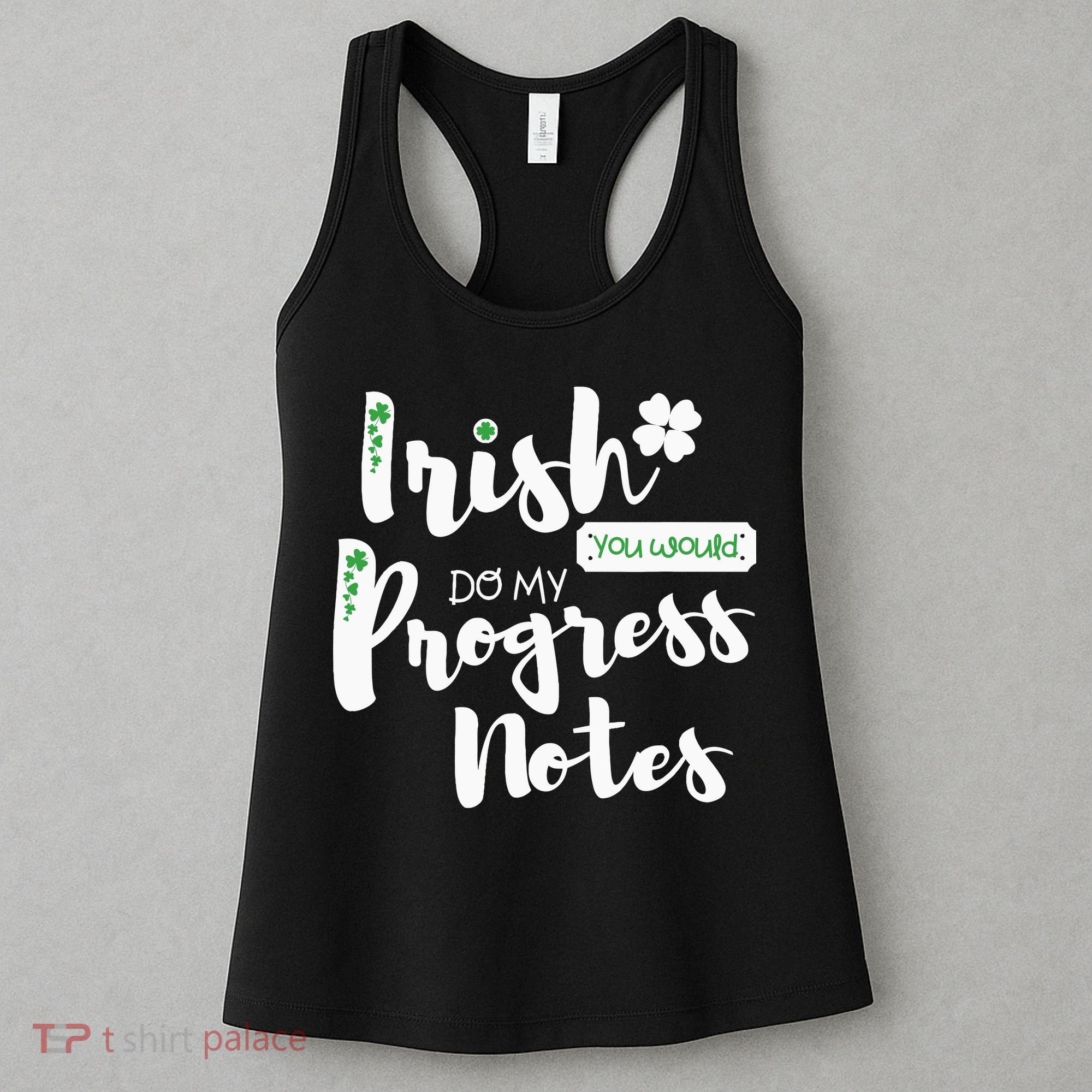 Cute Speech Therapy St. PatrickS Day Therapist Shamrock Slp Women's Tank Top