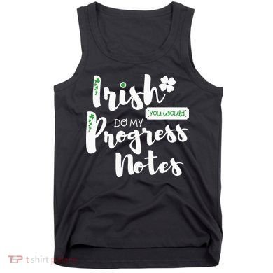 Cute Speech Therapy St. PatrickS Day Therapist Shamrock Slp Tank Top