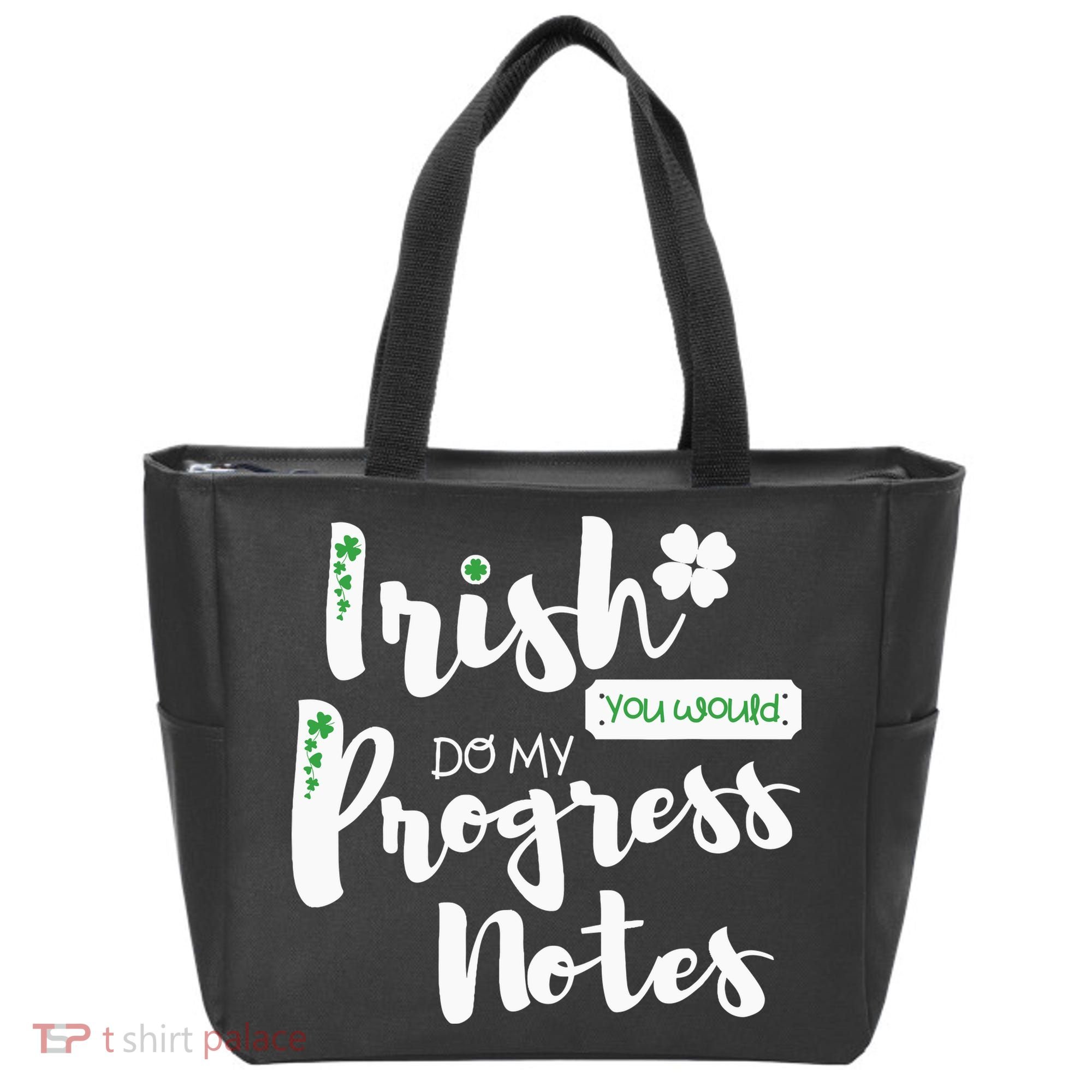 Cute Speech Therapy St. PatrickS Day Therapist Shamrock Slp Tote Bag