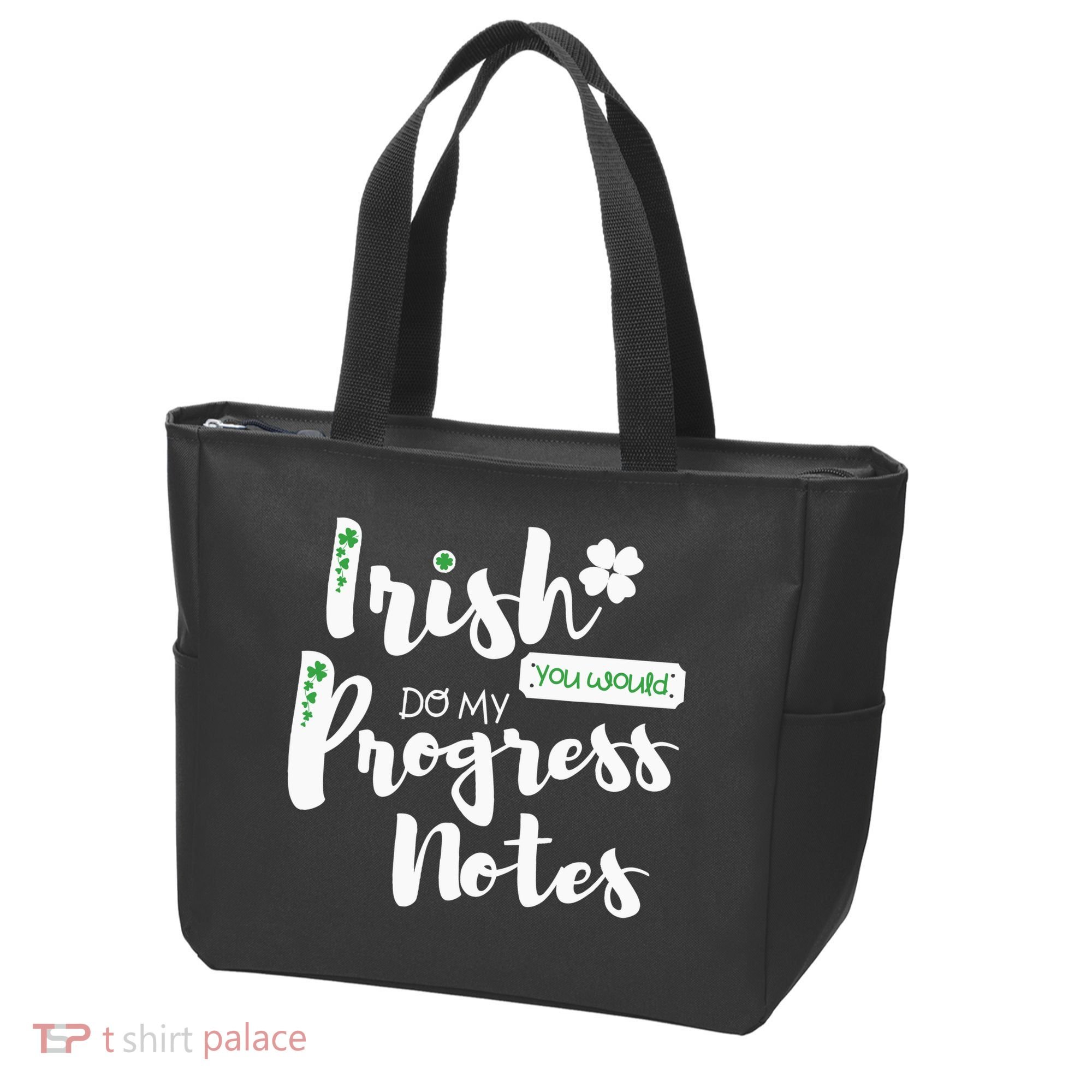 Cute Speech Therapy St. PatrickS Day Therapist Shamrock Slp Tote Bag