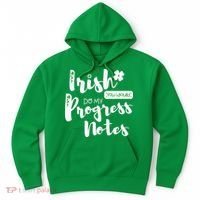 Cute Speech Therapy St. PatrickS Day Therapist Shamrock Slp Hoodie thumb 0
