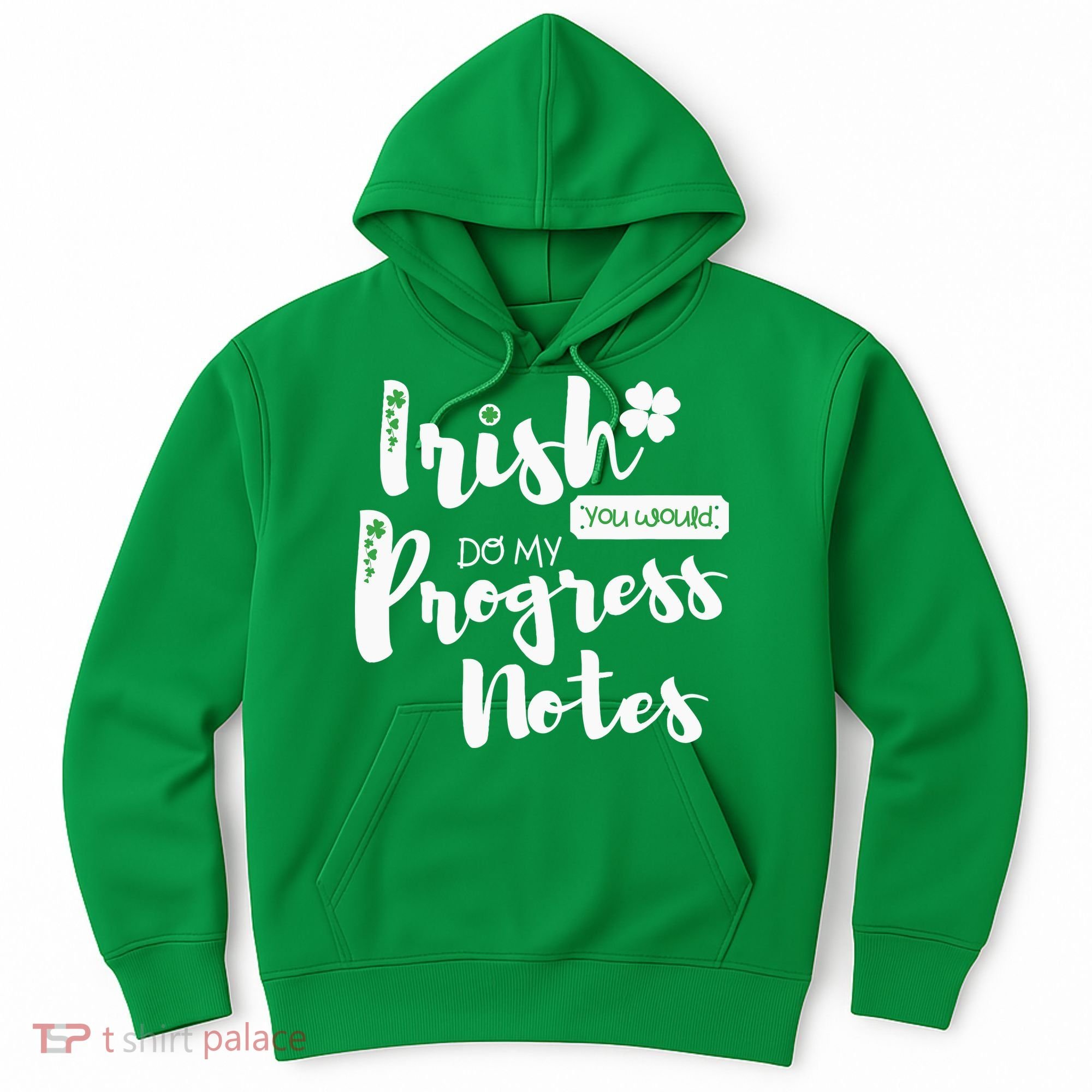 Cute Speech Therapy St. PatrickS Day Therapist Shamrock Slp Hoodie