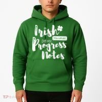 Cute Speech Therapy St. PatrickS Day Therapist Shamrock Slp Hoodie thumb 2