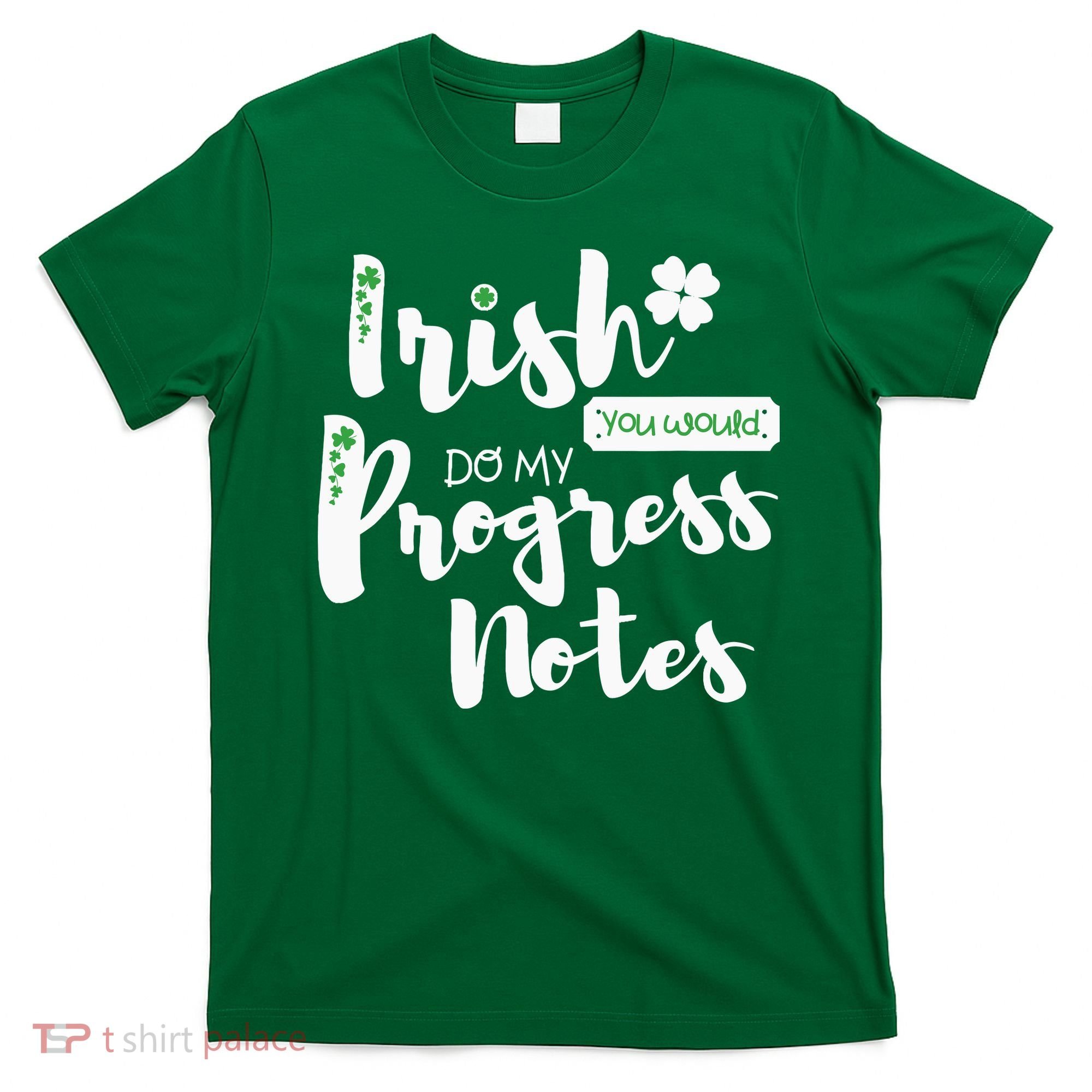 Cute Speech Therapy St. PatrickS Day Therapist Shamrock Slp T-Shirt