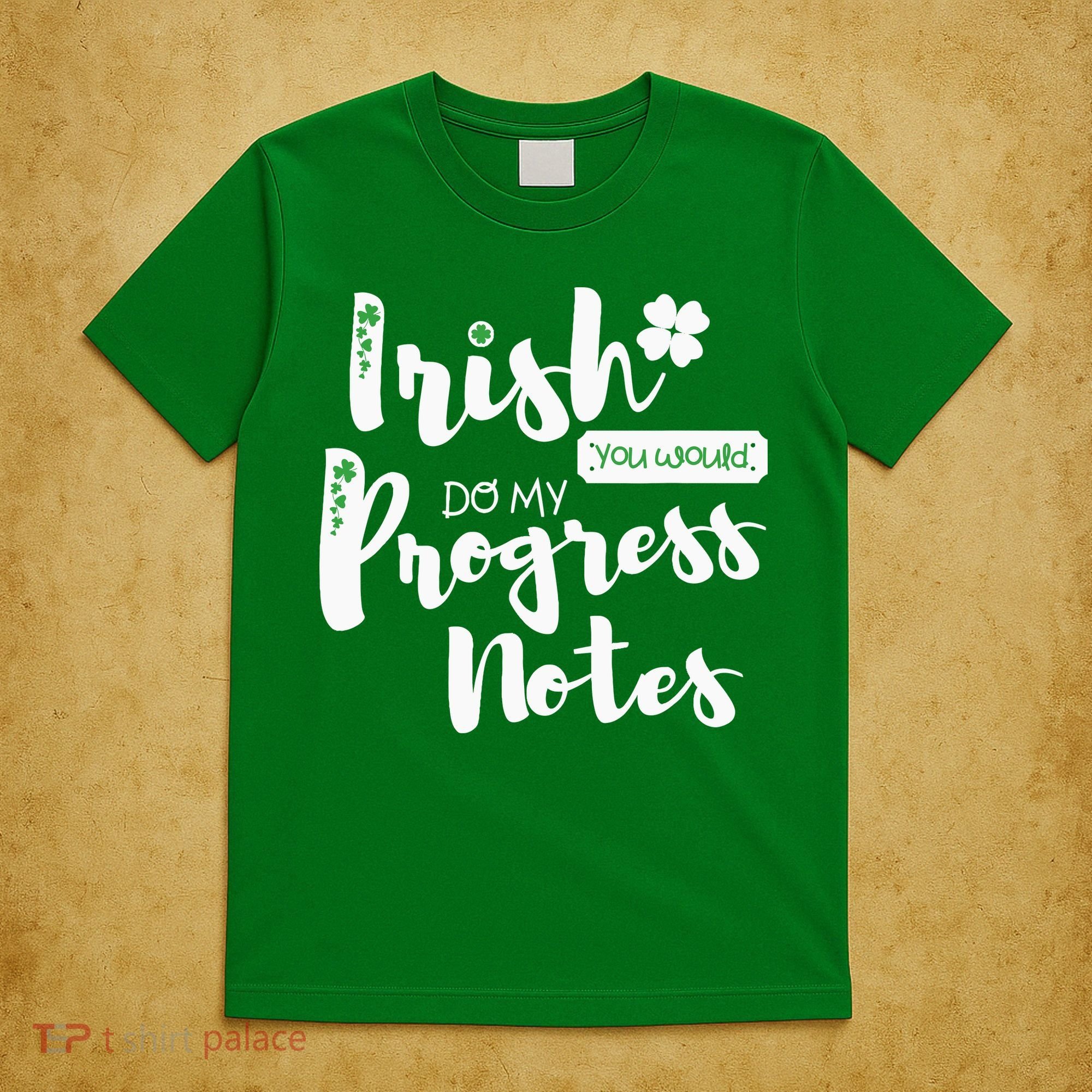 Cute Speech Therapy St. PatrickS Day Therapist Shamrock Slp T-Shirt