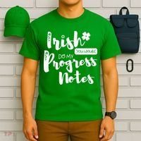 Cute Speech Therapy St. PatrickS Day Therapist Shamrock Slp T-Shirt thumb 6